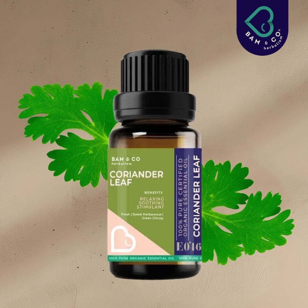 BAM & CO Coriander Organic Essential Oil 5ml / 10ml