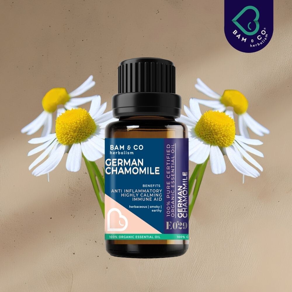 BAM & CO German Chamomile Organic Essential Oil 5ml / 10ml