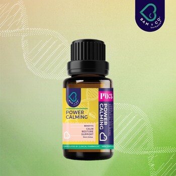 BAM & CO Power Calming Organic Essential Oil Blend 10ml