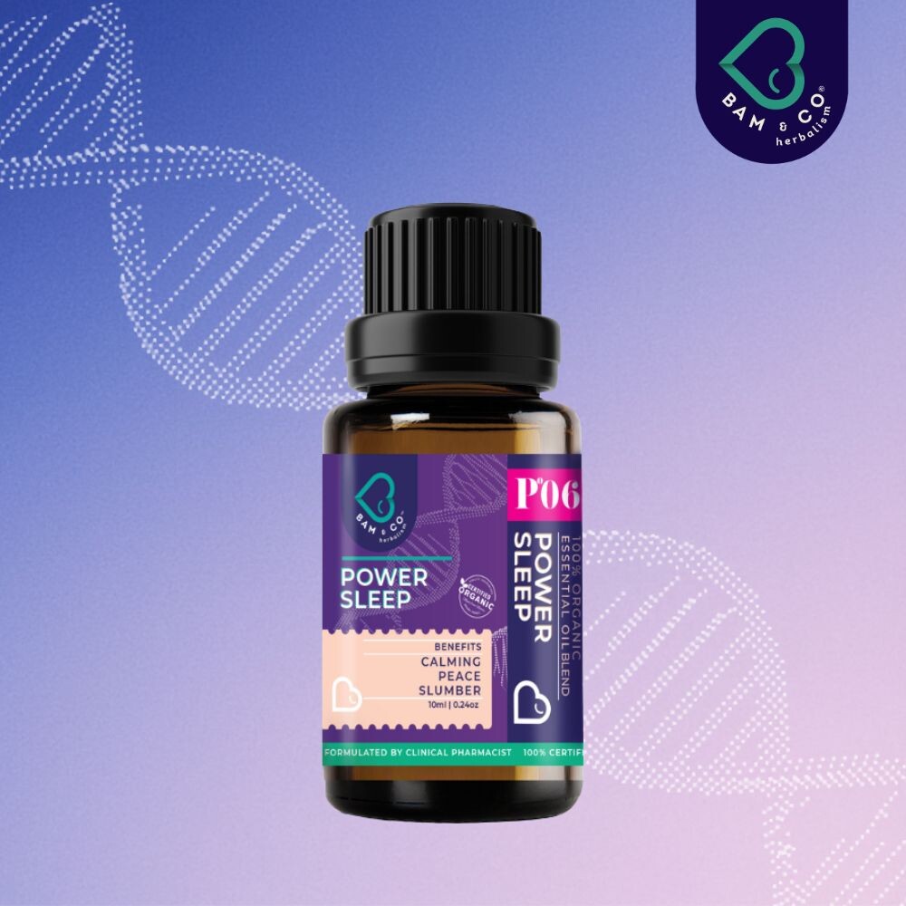 BAM & CO Power Sleep Organic Essential Oil Blend 10ml