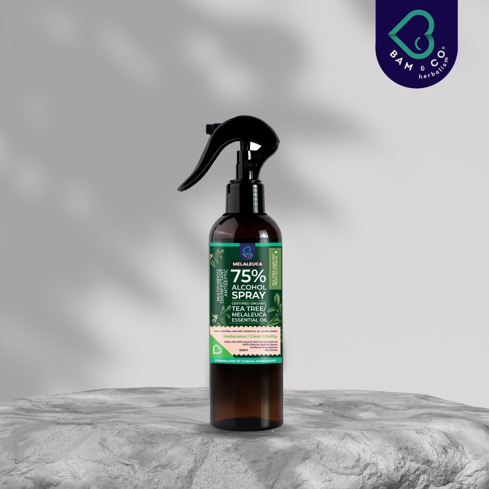 BAM & CO Alcohol Spray – Tea Tree 250ml
