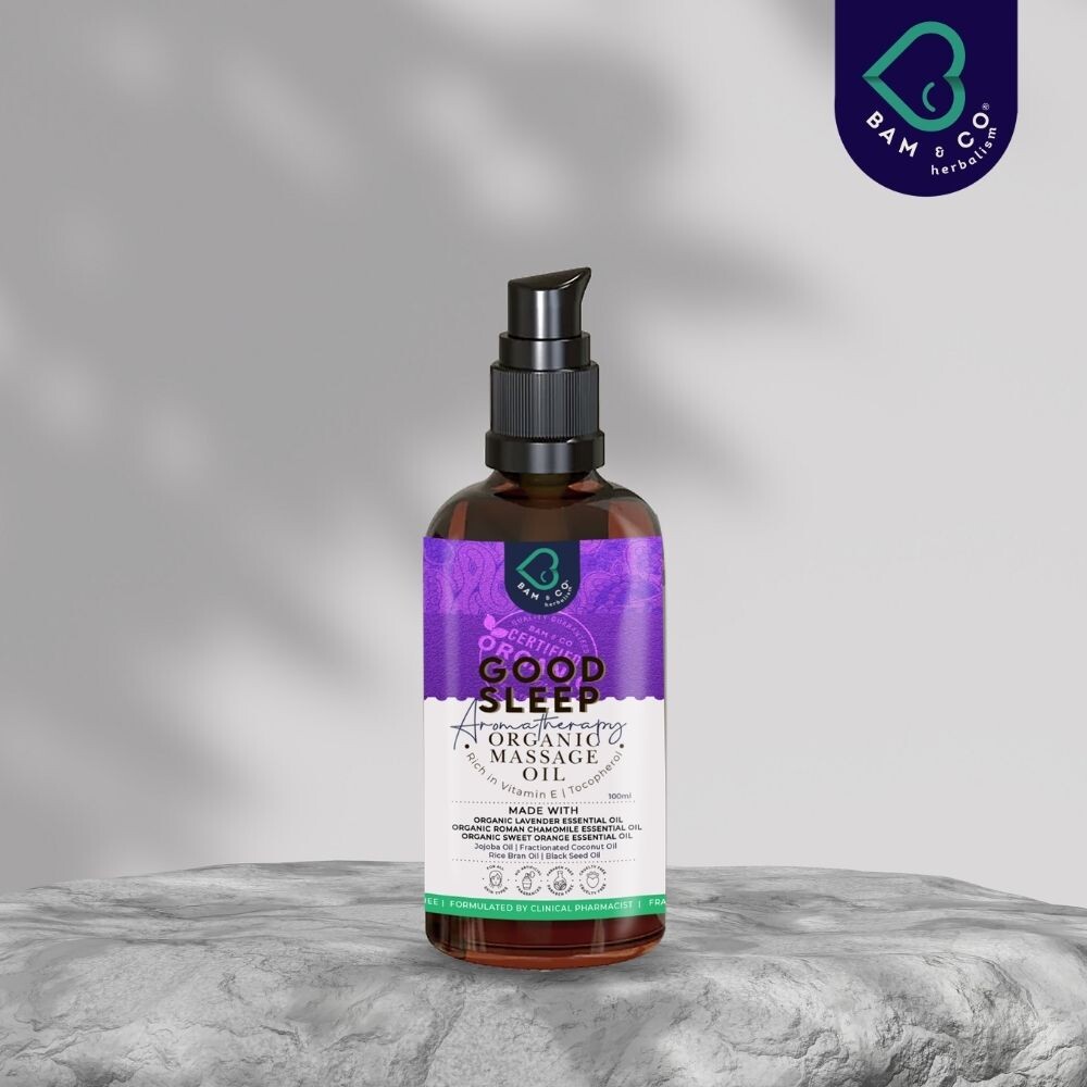 BAM & CO Good Sleep Massage Oil 100ml