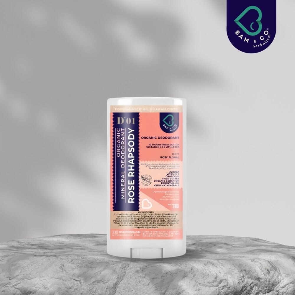 BAM & CO Rose Rhapsody Deodorant 15ml